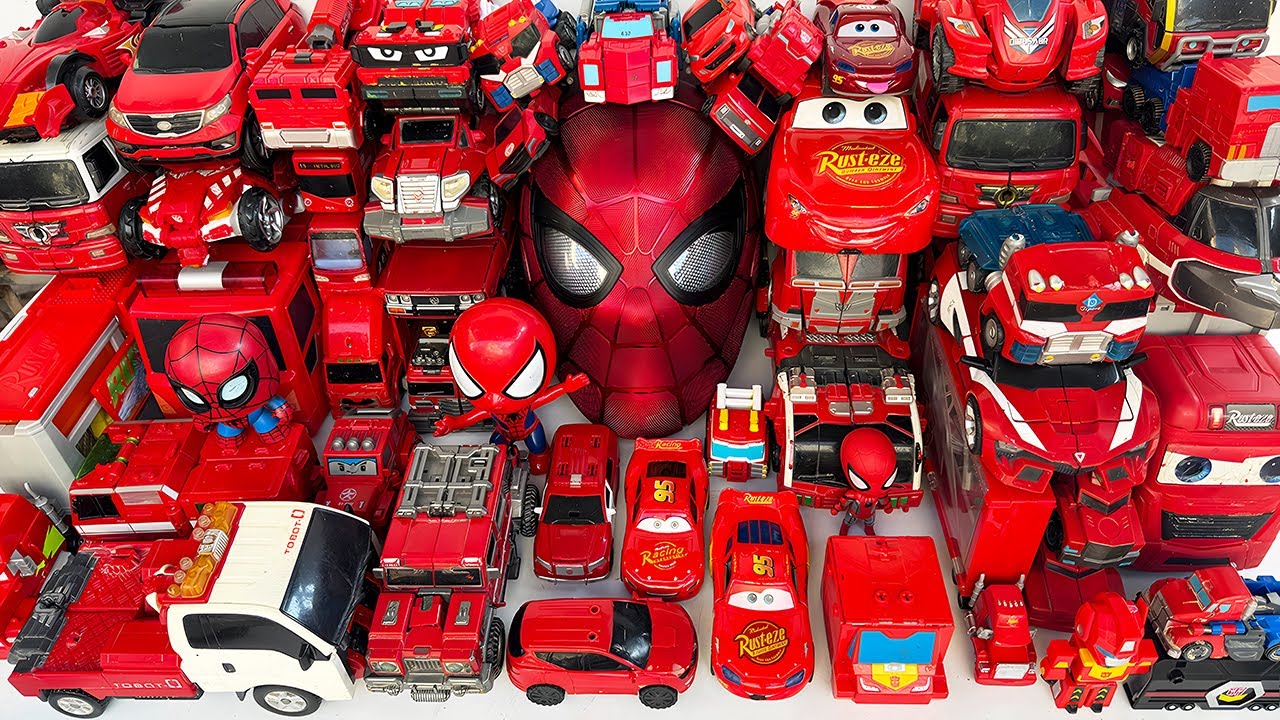 Ultimate Red Color Vehicle Transformers Carbot Tobot Miniforce - Transformation Robot Superhero Toys
