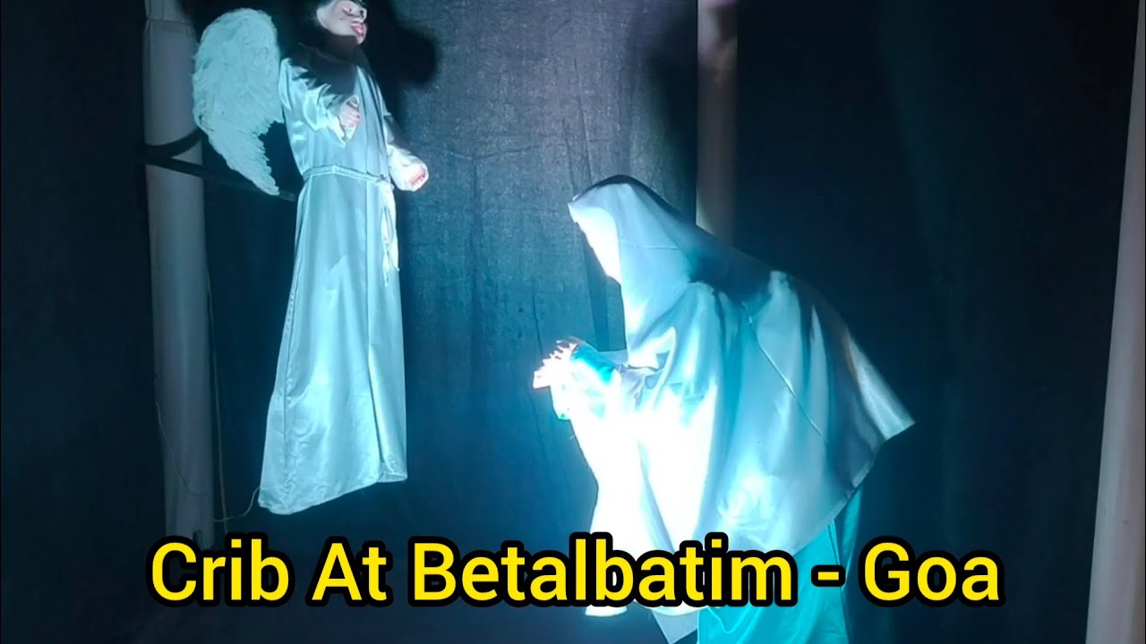 Crib At Betalbatim - Goa 2025 #christmas2025#goa#cribs#betalbatim#trending#video 