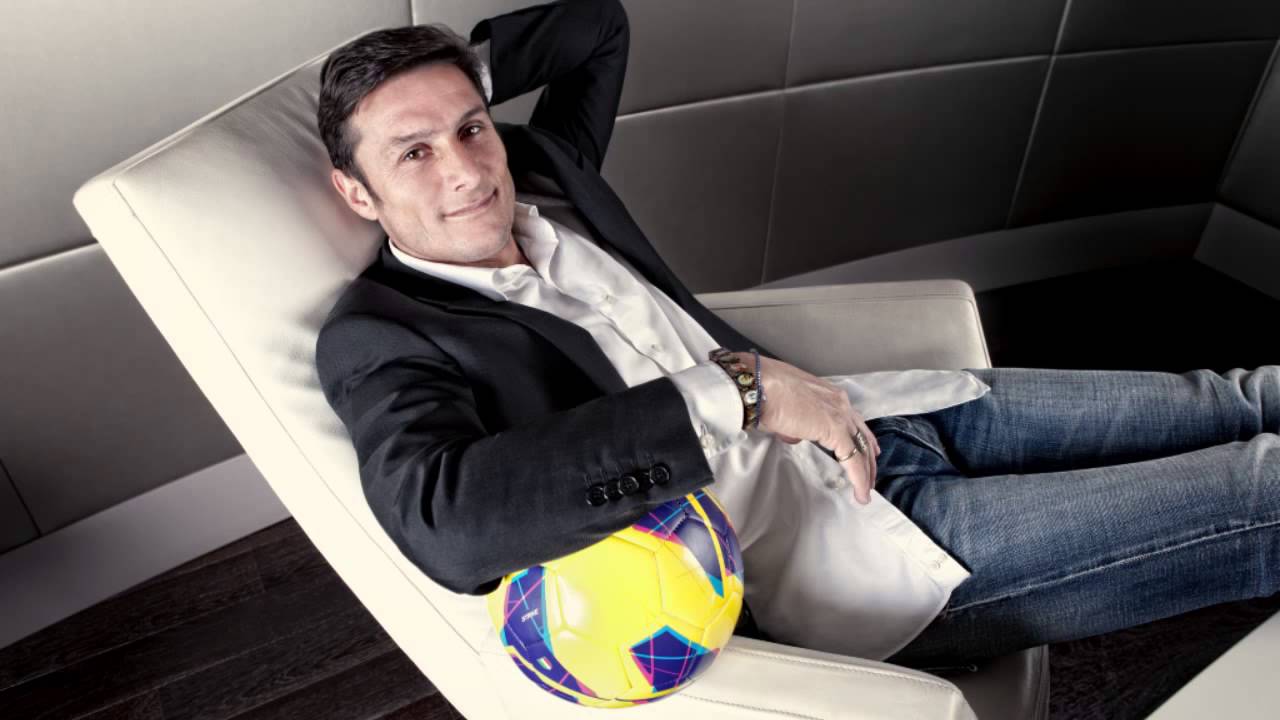 Javier Zanetti for oFootball. Backstage Shooting