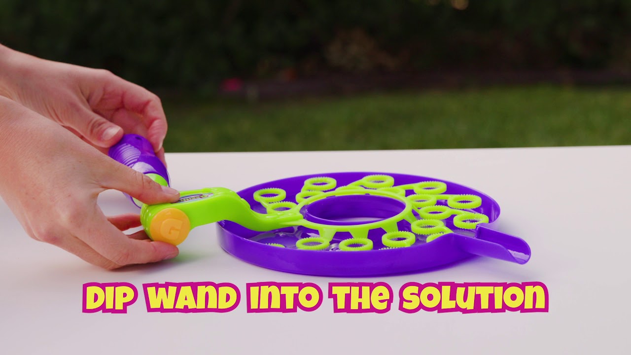 Gazillion Bubbles® | Spinnin' Bubbles | How-To