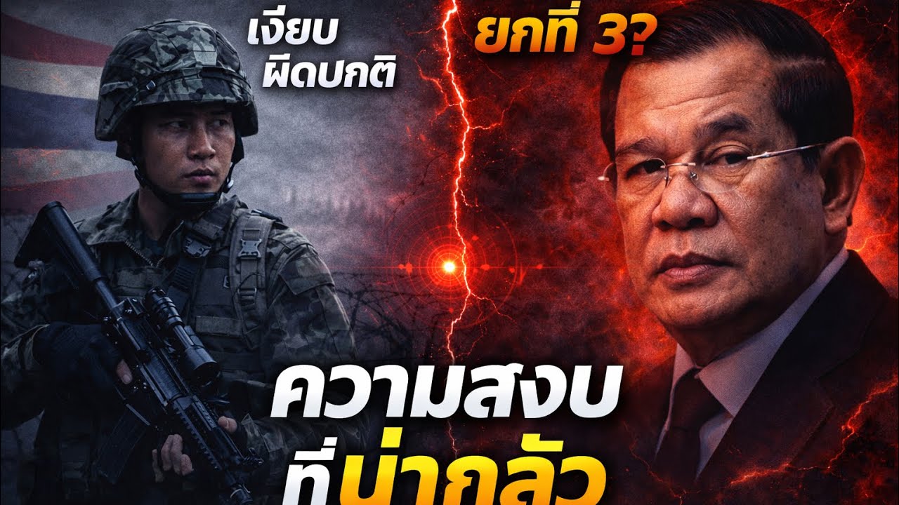 ยกที่ 3 กำลังมา? เปิด 5 สัญญาณลับชายแดน ความสงบที่น่ากลัว หรือพายุใหญ่ใกล้ปะทุ | Sarupnews