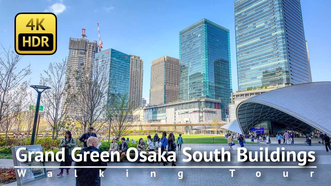 Exploring the Newly Opened South Buildings at Grand Green Osaka | 55 Shops & More [4K/HDR]