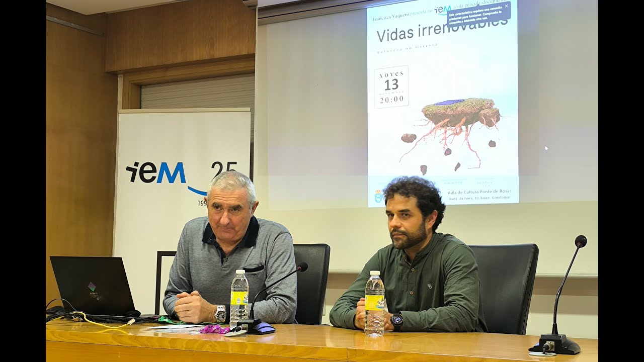 20251113 Vidas irrenovables no IEM
