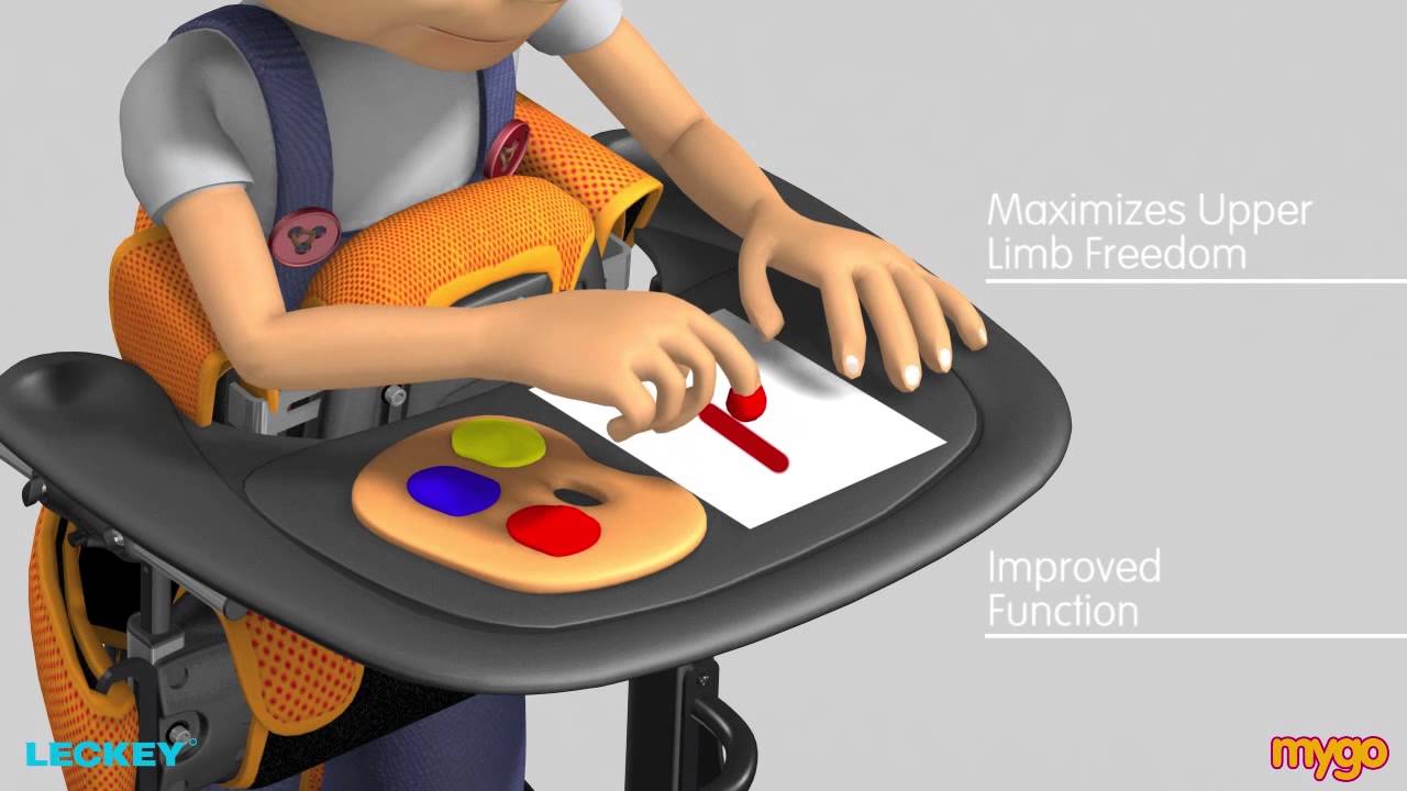 3D Animation - Leckey Mygo Stander - Video 2 - Three Configurations