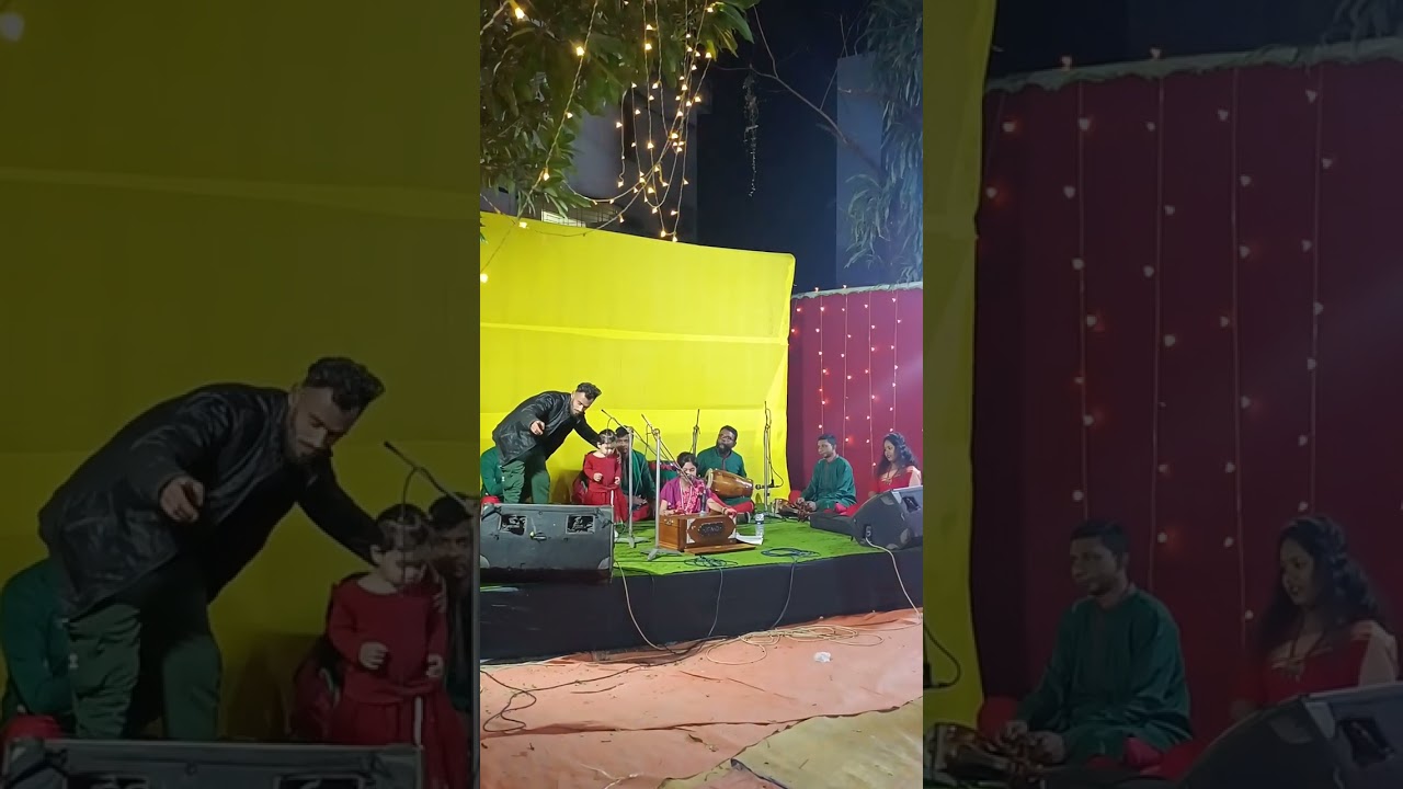 Arya performance at civil surgeon office Sylhet# Saraswati puka#