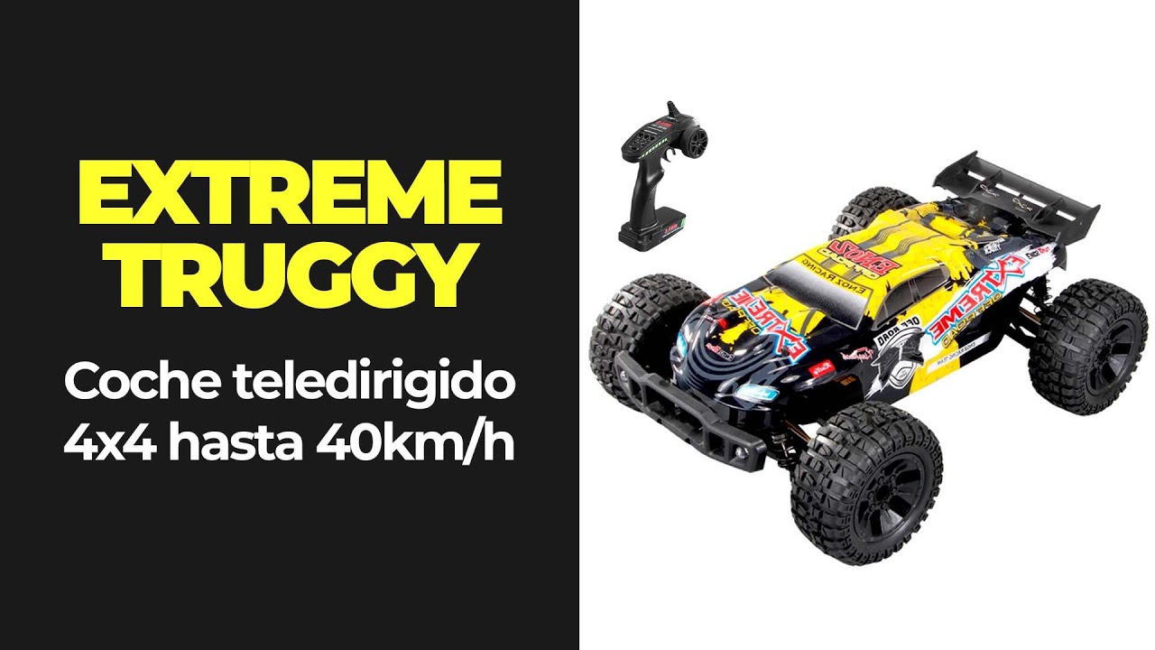 EXTREME TRUGGY | Coche teledirigido 4x4 hasta 40km/h
