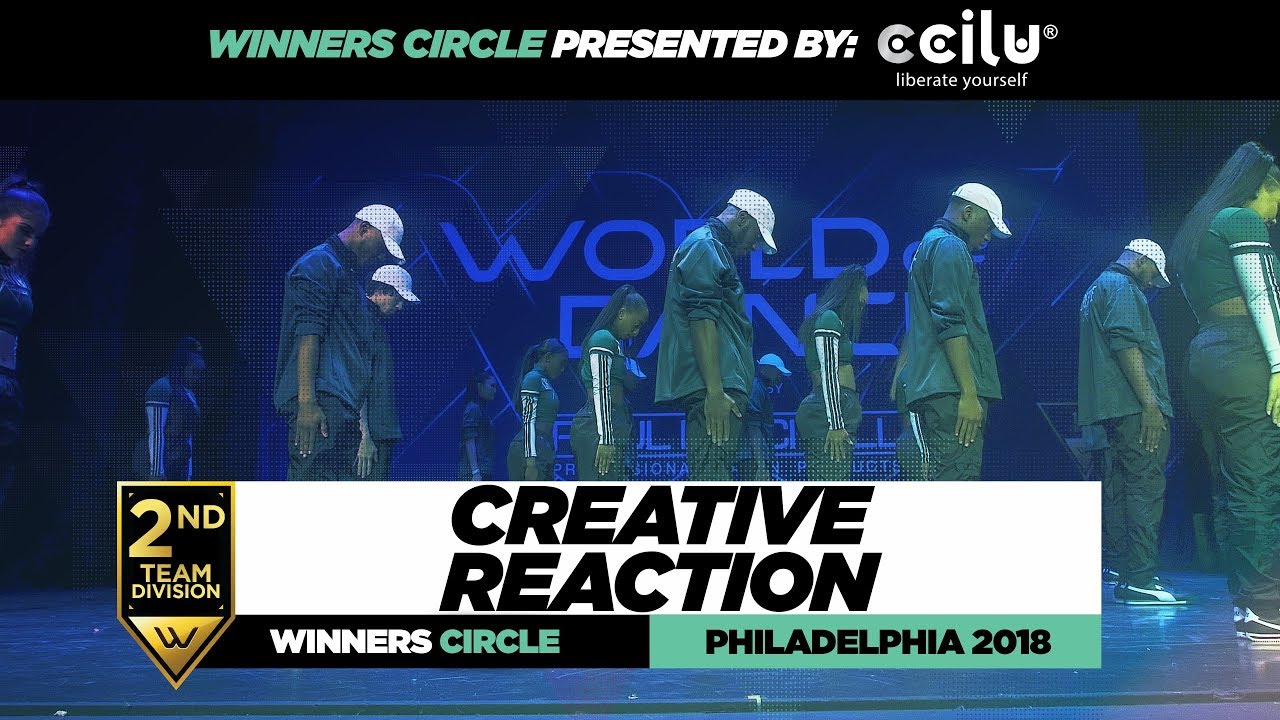 Creative Reaction | 2nd Place Team |Winners Circle| World of Dance Philadelphia 2018 | # WODPHILLY18