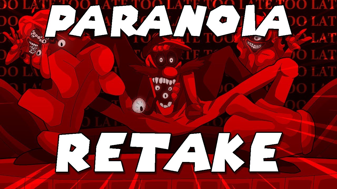 PARANOIA RETAKE [+FLP] - FNF: MARIO'S MADNESS V2 UST