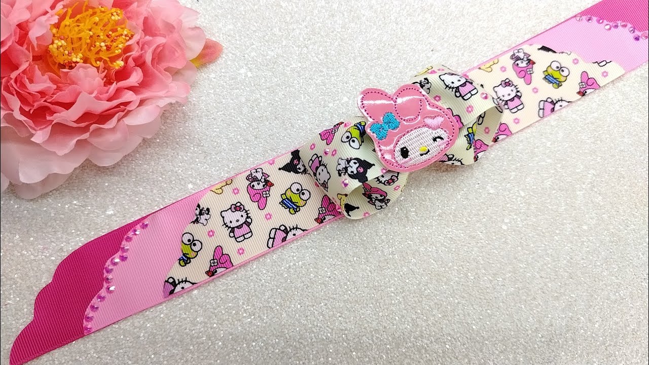MOÑO GLAM 3.8 CM - PASO A PASO LAZO DE MODA.