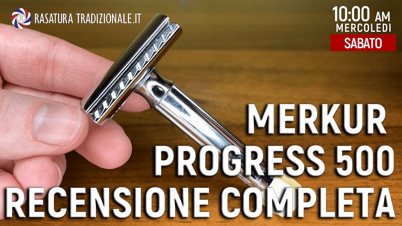 Merkup Progress 500 - Recensione completa - Rasatura tradizionale