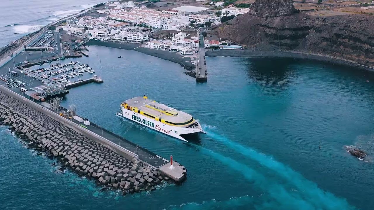 GRAN CANARIA -AGAETE.Aerial Drone 4K v&iacute;deo