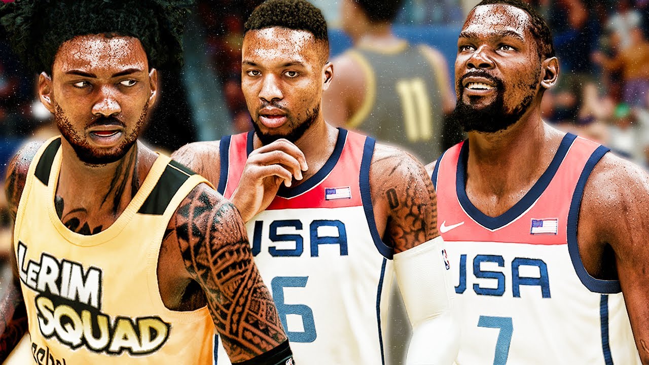 Маркус борется за место в олимпийской сборной США по баскетболу! NBA 2K21 Summer Circuit #3