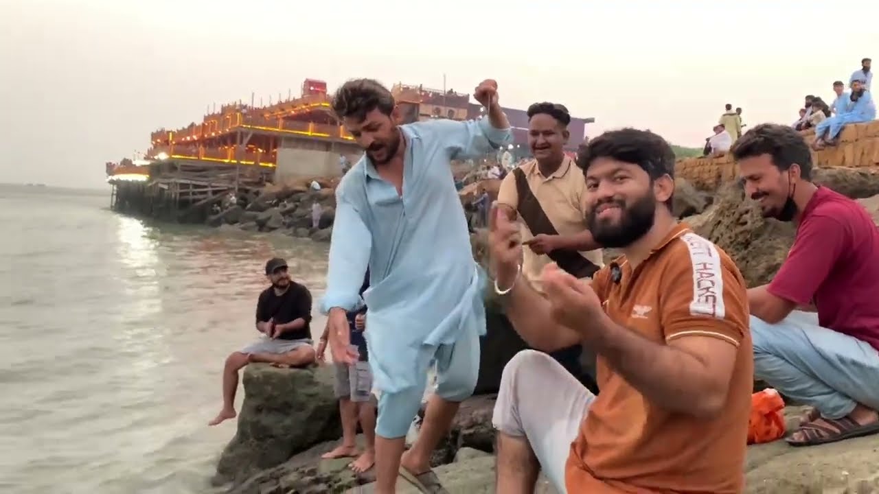 Do Darya Beach Karachi |Fishing in Karachi Sea |Fishing Point