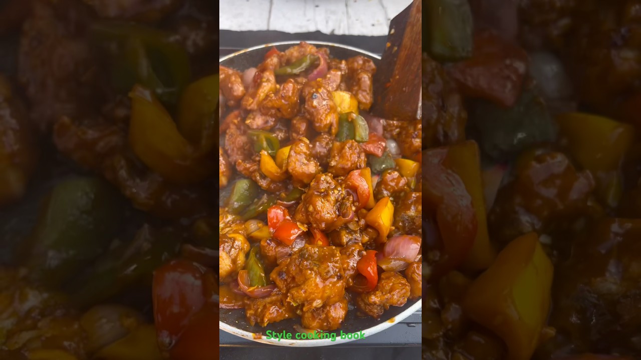 Chicken chilli recipe 🍗🌶️ ASMR 