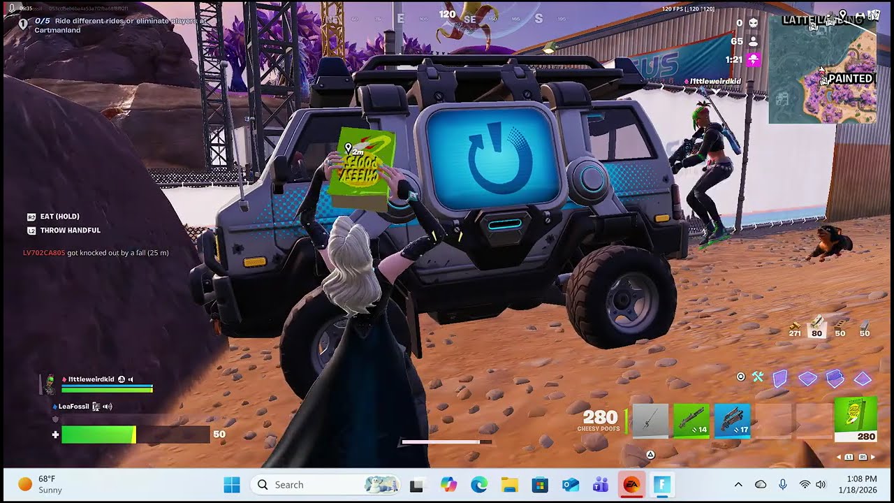 me playing with my nice friend