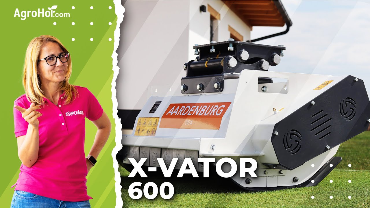 Aardenburg X-Vator 600 forgókotró szárzúzó bemutató - Agrohof