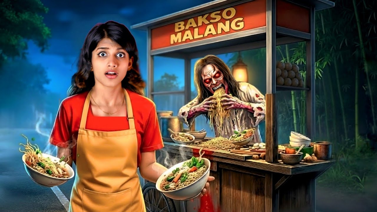 Night Duty at Bakso Malang Shop in ROBLOX