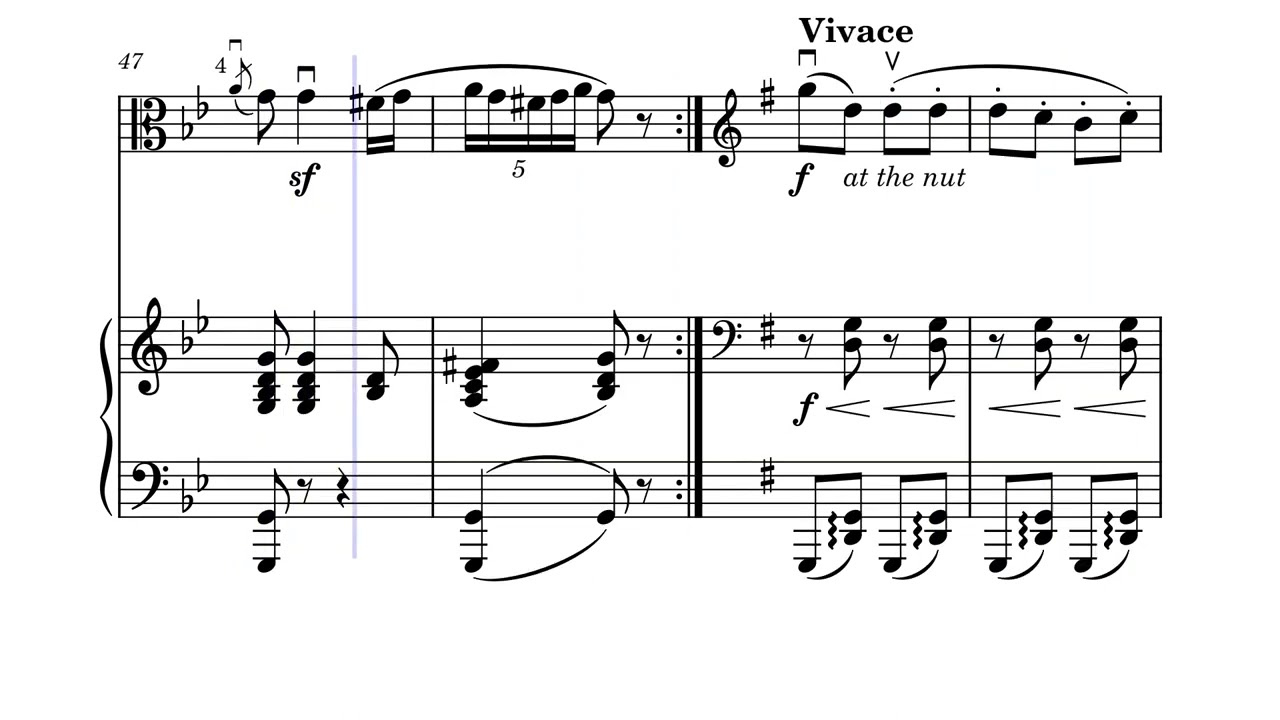 Suzuki Viola - Hungarian Dance No 5 by Conservatorio E Learning