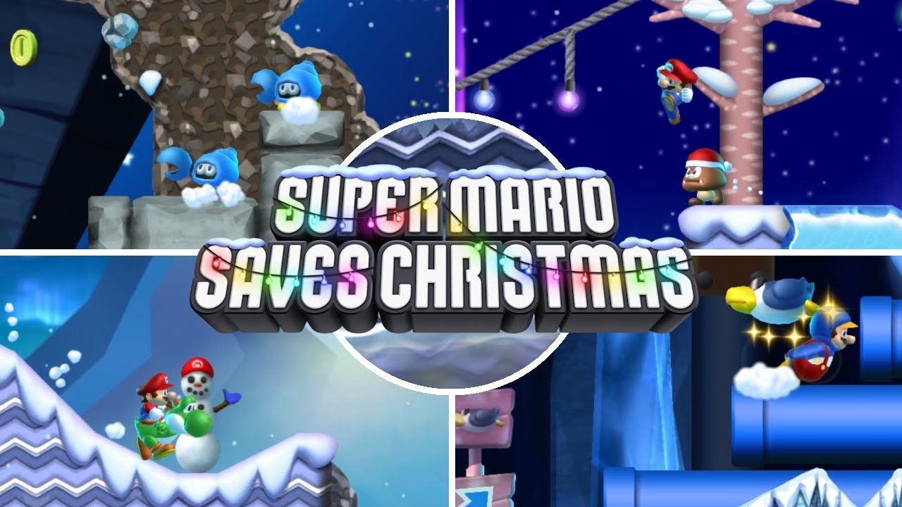 Super Mario Saves Christmas - Full 100% Walkthrough