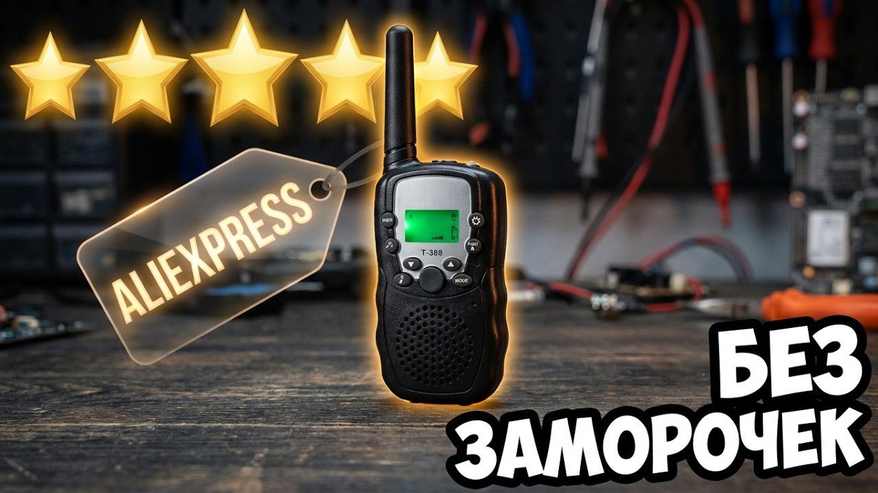 📳 T-388 КЛАССНЫЕ РАЦИИ БЕЗ ЗАМОРОЧЕК + ИНСТРУКЦИЯ. АЛИЭКСПРЕСС