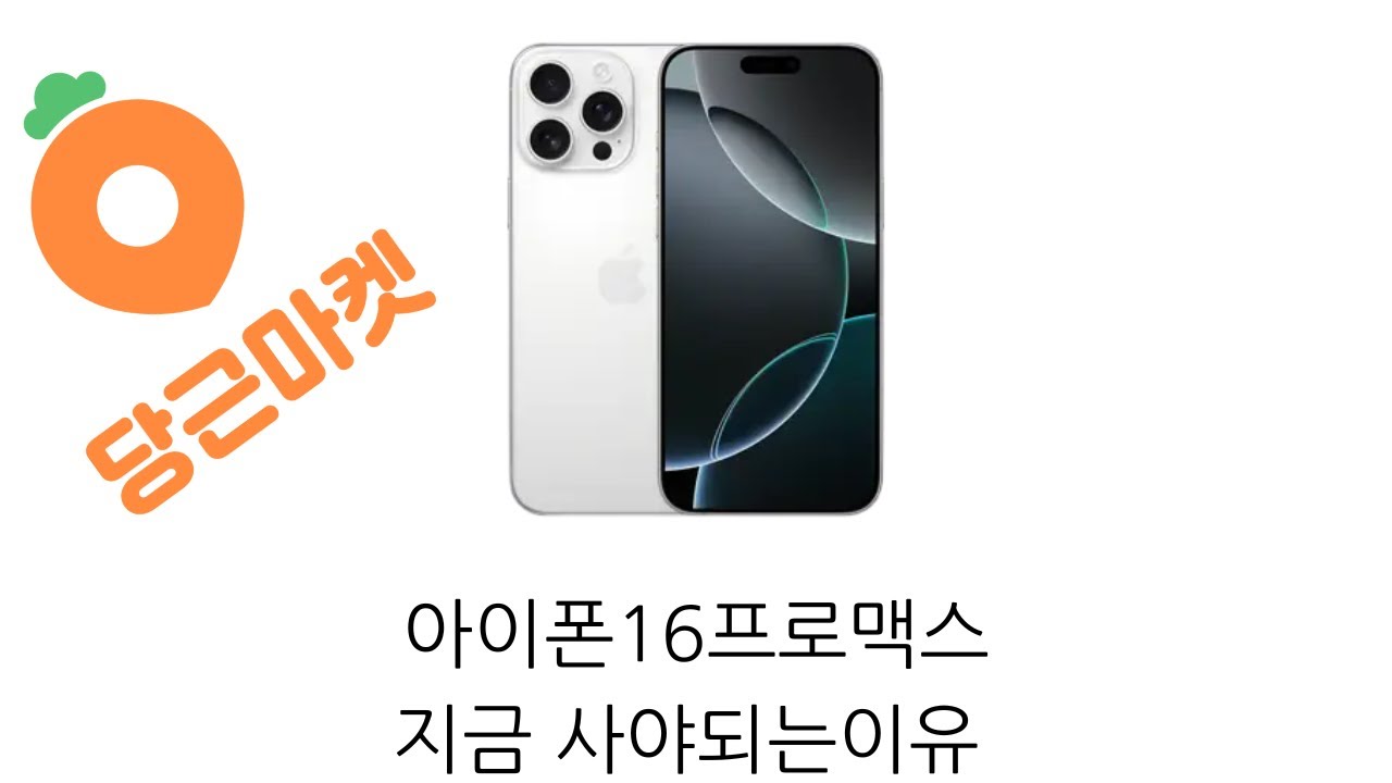 아이폰16프로맥스 롱텀 사용기