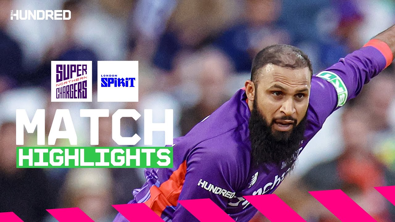 SPINNING in the rain 🌪️ Rashid WOWS with 3-16 | Northern Superchargers vs London Spirit Highlights