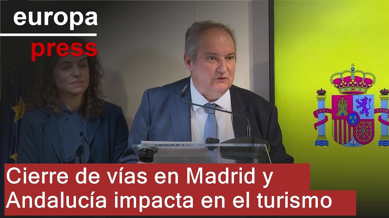 Hereu dice que el cierre de vía en Madrid y Andalucía afecta al turismo