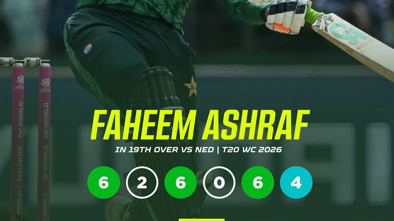 Pakistan vs nesdtherland #faheemashraf #on #charge #nedtherland  #hops #still #alive #worldcup 2k26 