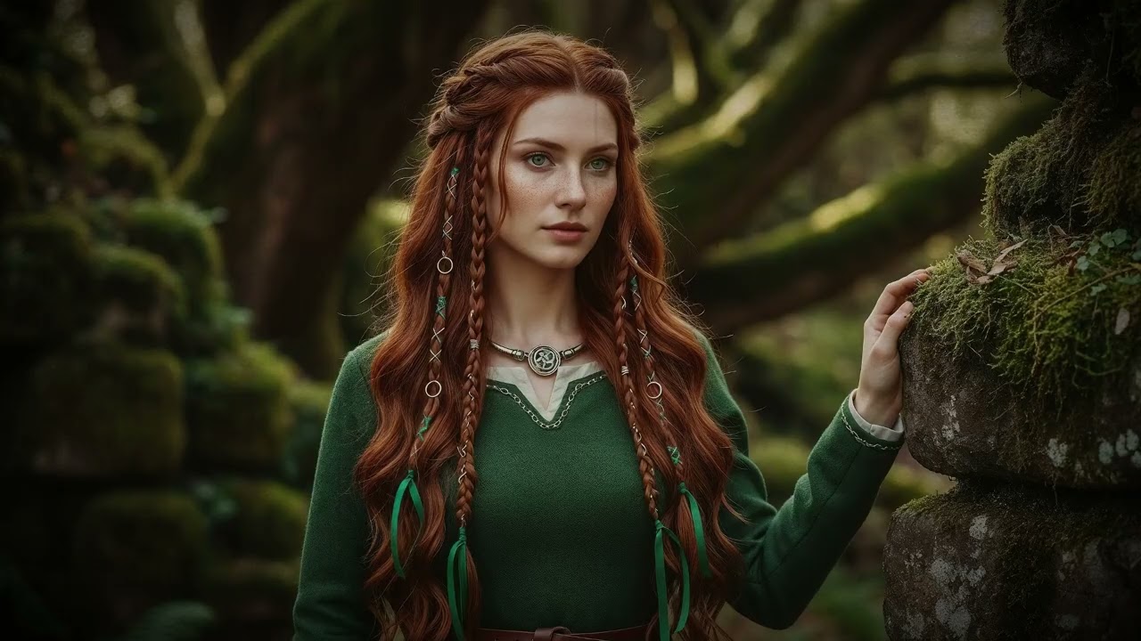 The Silent Forest Path: Gentle Celtic Harp for Peaceful Moments