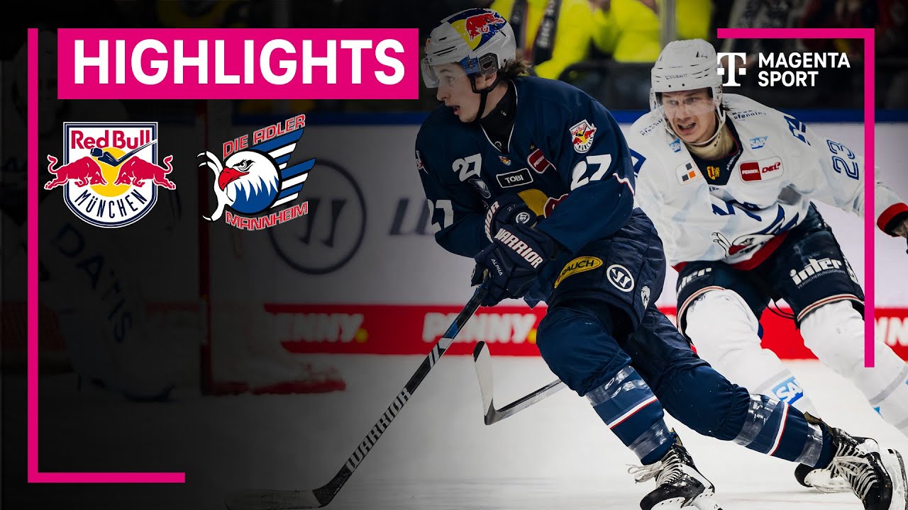 EHC Red Bull München - Adler Mannheim | PENNY DEL Playoffs | MAGENTA SPORT