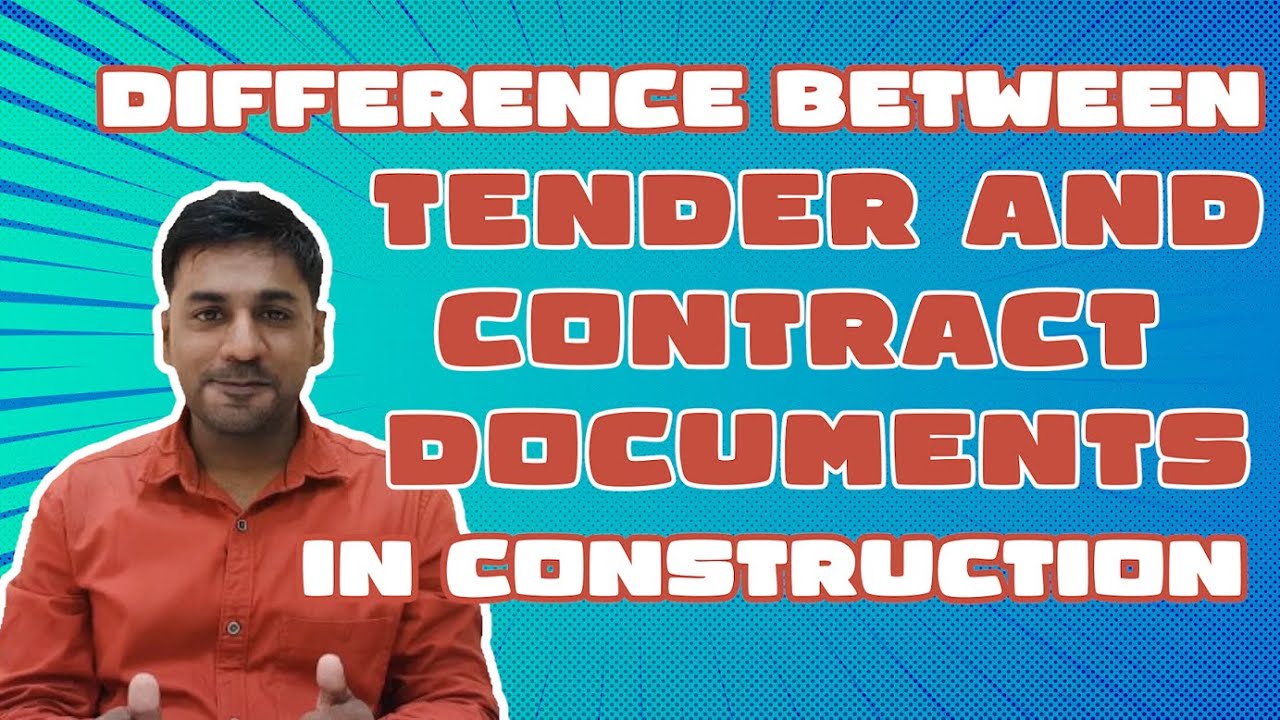 Difference between Tender and Contract Documents