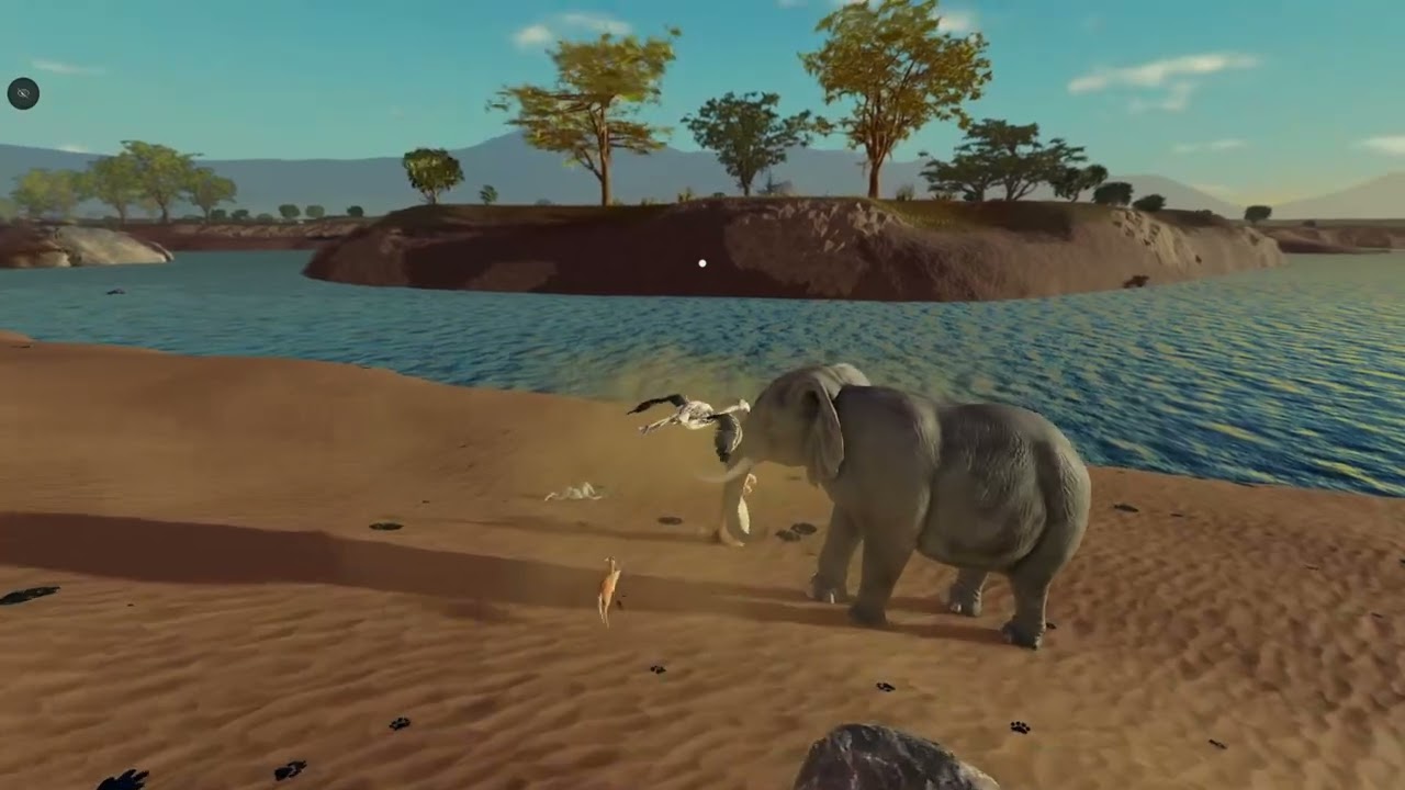Rage Baiting Elephant Until I Die🦩 (Savannah Life) Roblox