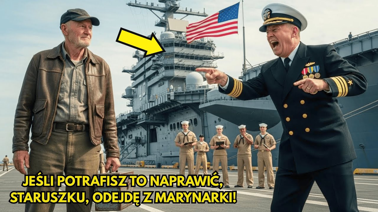 Inżynierowie nie mogli uruchomić martwego okrętu &ndash; aż admirał sprowadził zapomnianego weterana Maryn