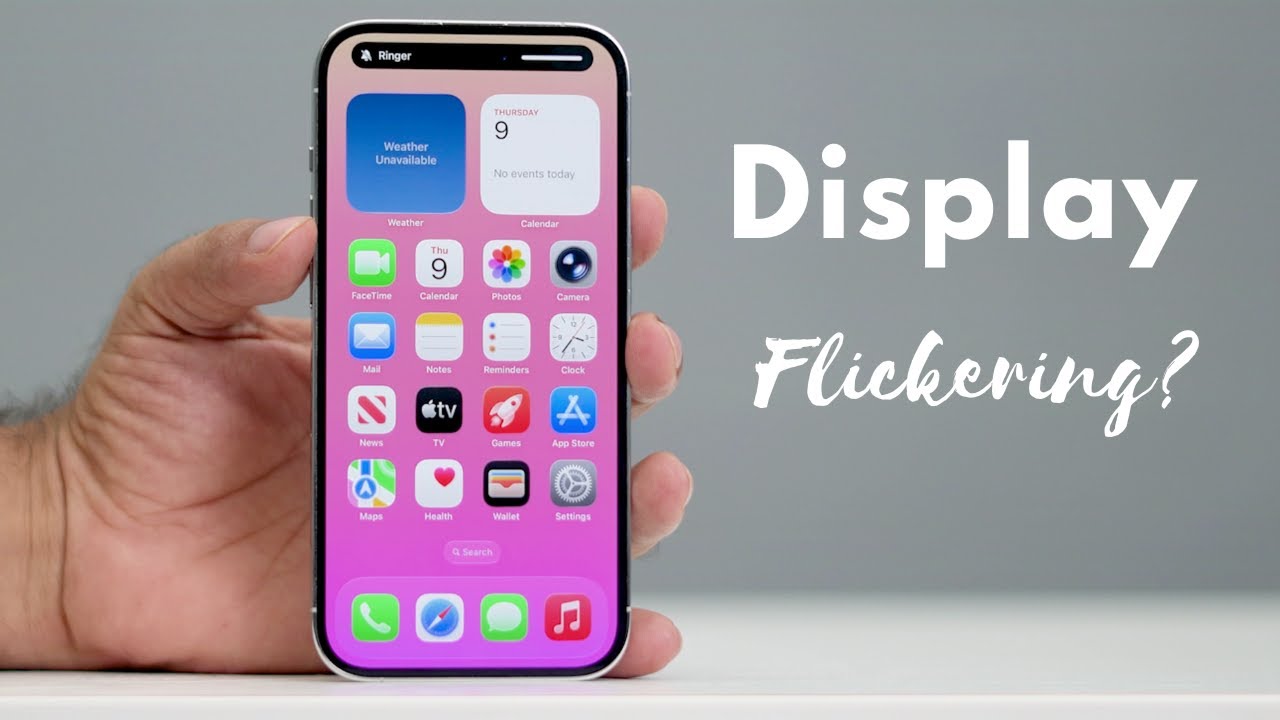 Как исправить мерцание экрана на iPhone (iOS 26)