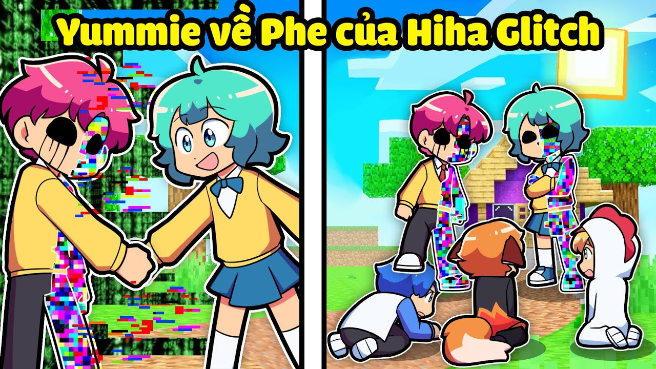 YUMMIE THỬ LÒNG SINH TỐ TEAM BẰNG CÁCH VỀ PHE CỦA HIHA GLITCH*YUMMIE THAM GIA GLITCH 😎😂