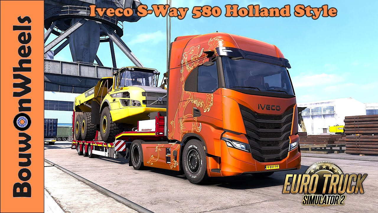 Euro Truck Simulator 2 || Gameplay | Iveco S-Way 580 Holland Style