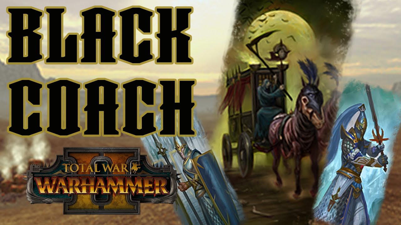 UNDERRATED UNIT: Black Coach - Vampire Counts vs High Elves // Total War: WARHAMMER II Multiplayer