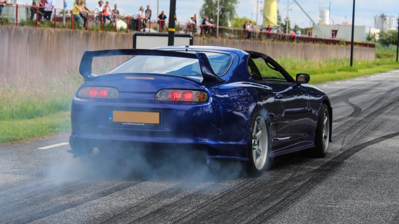 Burnout Compilation Cars & Coffee Twente 2019