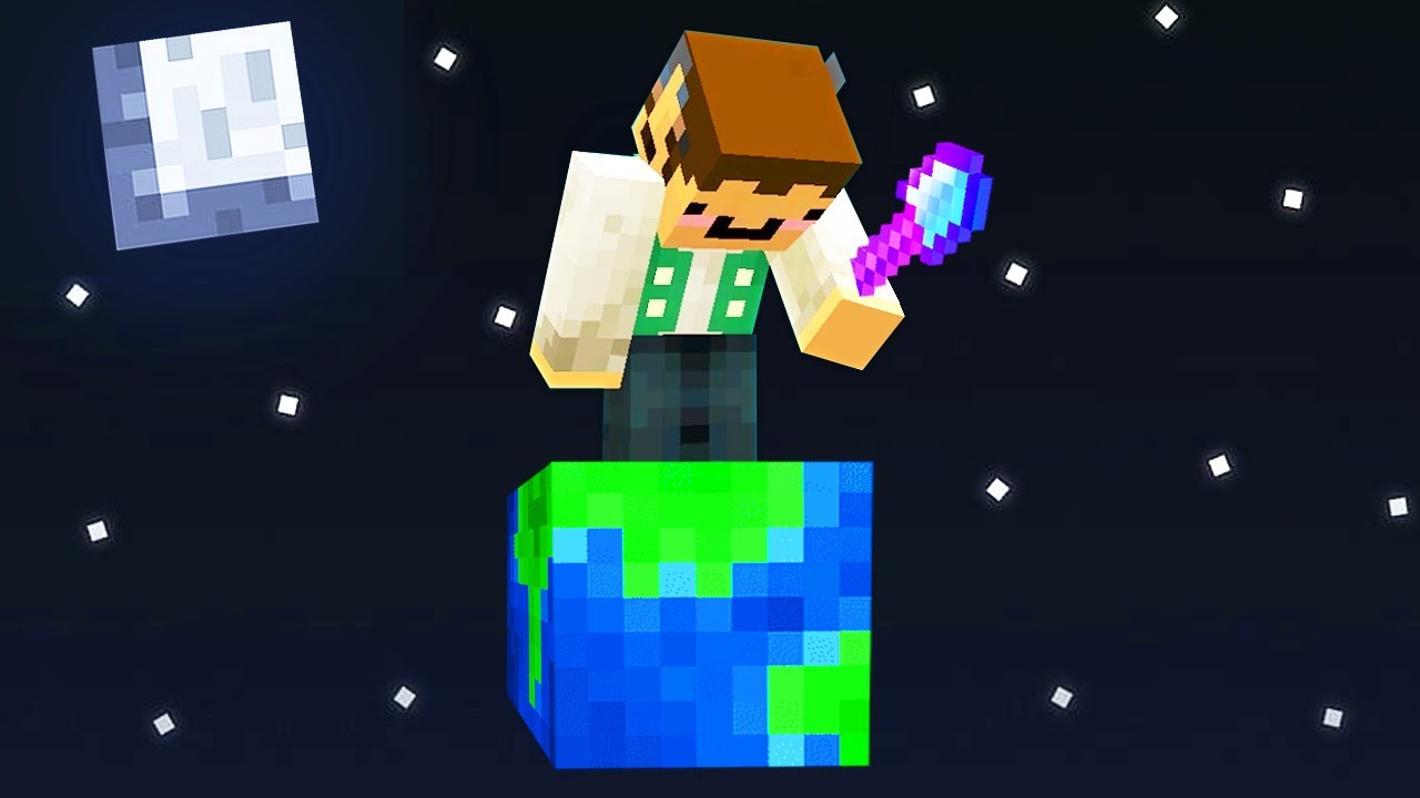 Minecraft, But It's 1 Earth Block...
