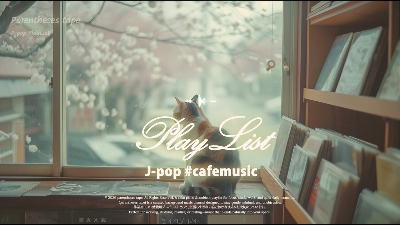 𝒫𝓁𝒶𝓎𝐿𝒾𝓈𝓉 #𝑱-𝑷𝑶𝑷 어느 봄날 오래된 레코드 가게에서 들려오는 감성 플리 🎧 | 12시간 연속재생 | #CafeBGM 제이팝 플레이리스트