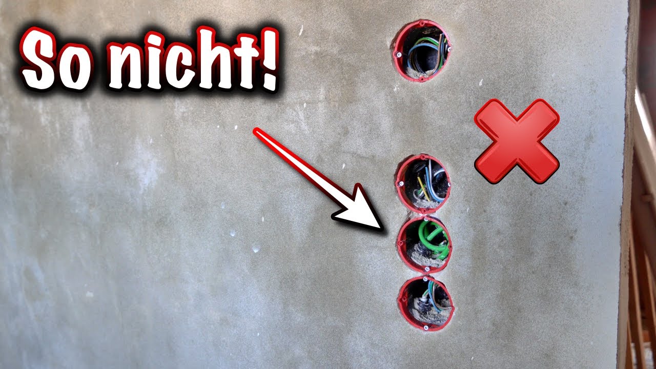 Putzausgleichsringe RICHTIG anwenden! ElektroM