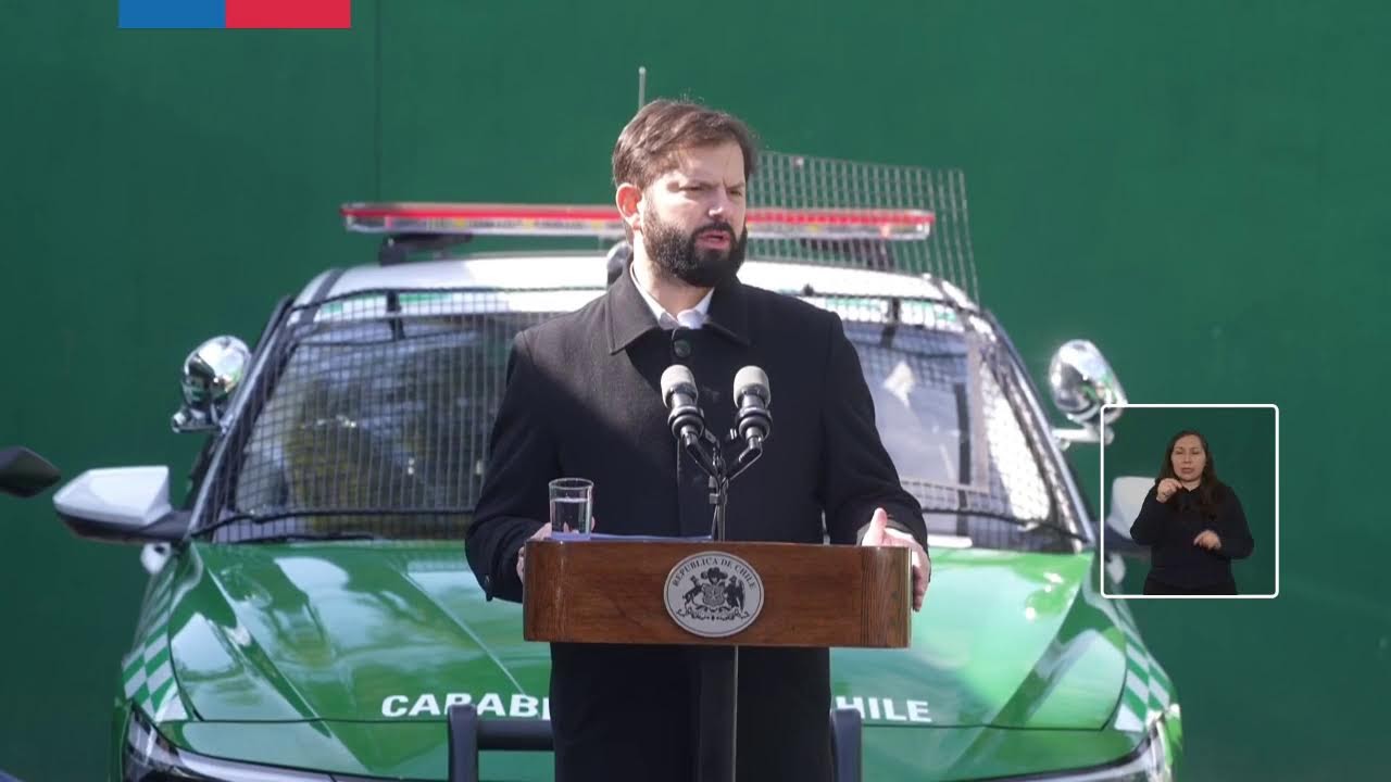 Nueva Subcomisaría San Luis de Peñalolén: Presidente Gabriel Boric encabeza inauguración