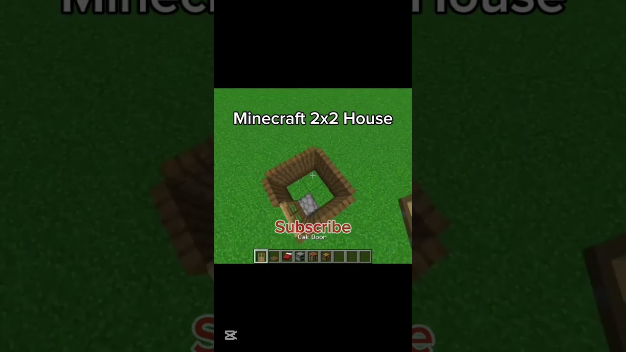 Minecraft 2x2 house tutorial 