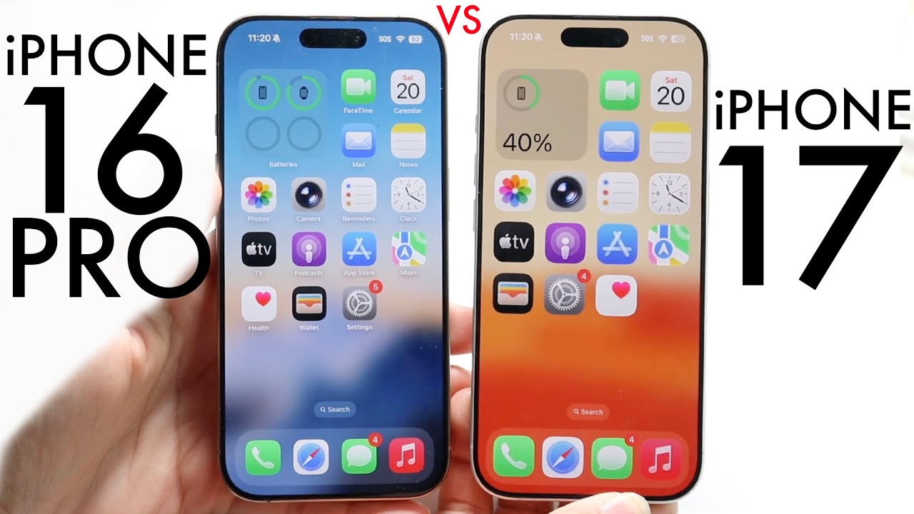 iPhone 17 против iPhone 16 Pro! (Сравнение) (Обзор)