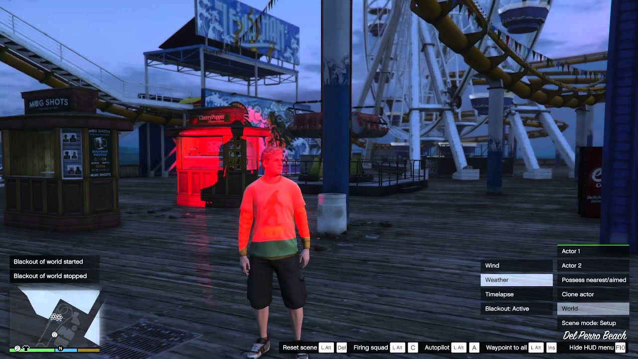 Scene Director 1.3 mod for GTA V Rockstar Editor/Director Mode
