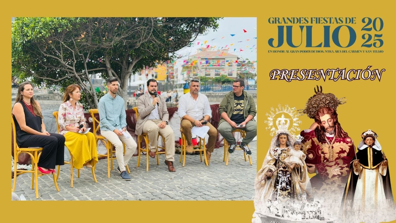 PRESENTACIÓN GRANDES FIESTAS DE JULIO 2025 | 𝗣𝘂𝗲𝗿𝘁𝗼 𝗱𝗲 𝗹𝗮 𝗖𝗿𝘂𝘇