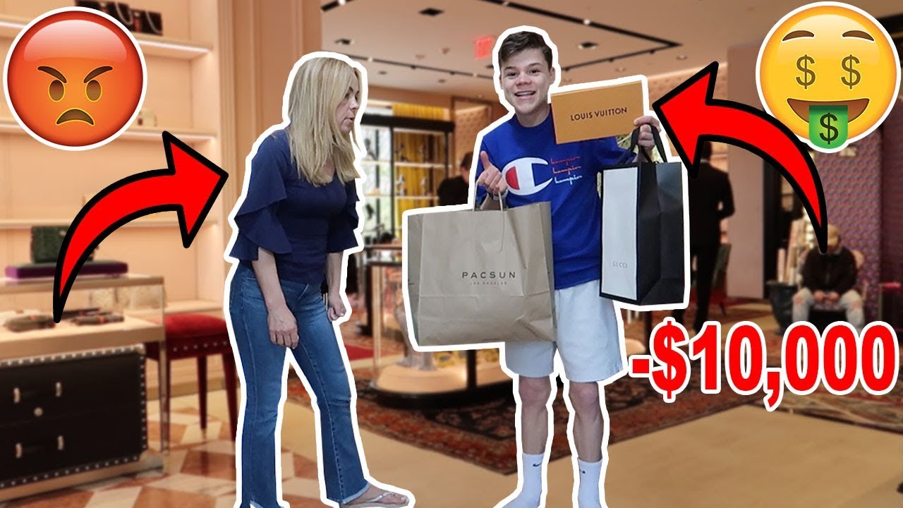 SPENDING MONEY ON MY PARENTS CREDIT CARD! *FREAKOUT*