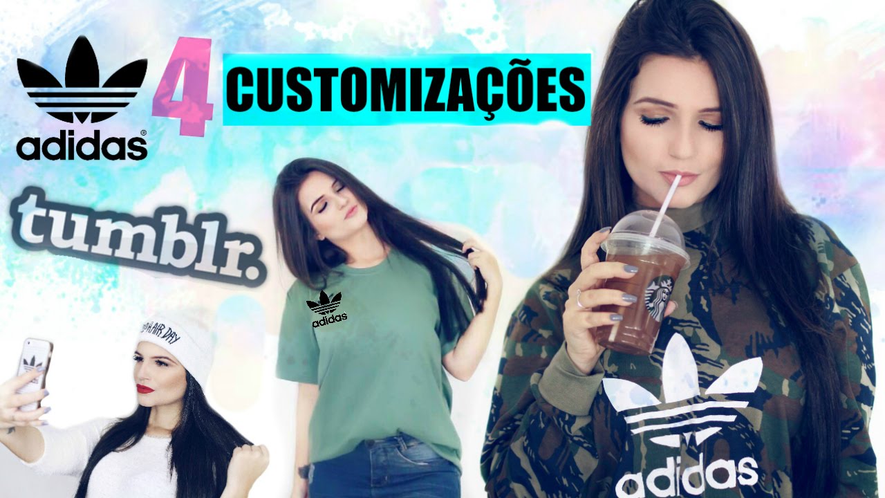 DIY: Customizações da ADIDAS estilo Tumblr