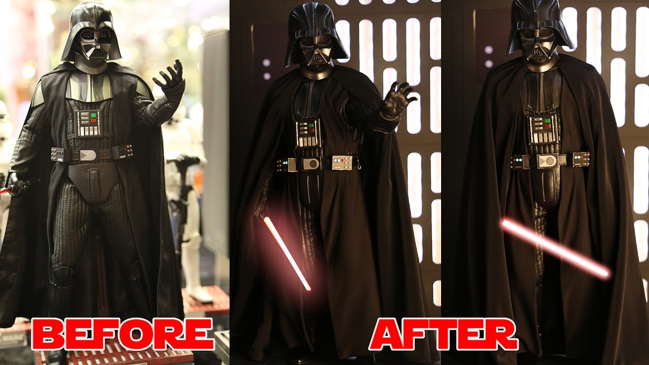 THE ULTIMATE 1/6 SCALE DARTH VADER, Part 3 Fixing the Costume