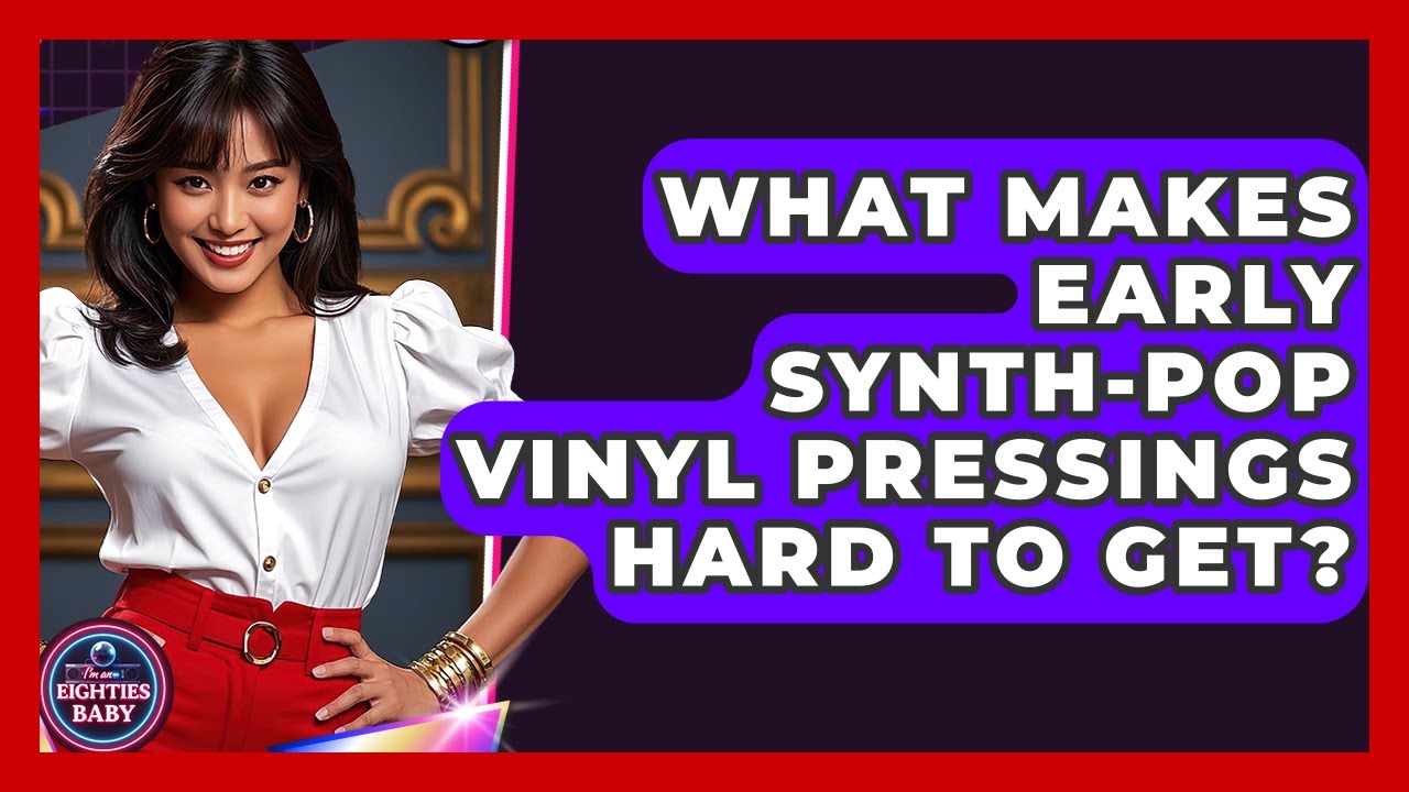 What Makes Early Synth-pop Vinyl Pressings Hard To Get? - I'm an 80s Baby